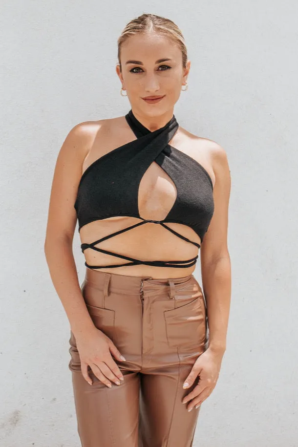 Anti Pilling Fabric Soho Halter Top