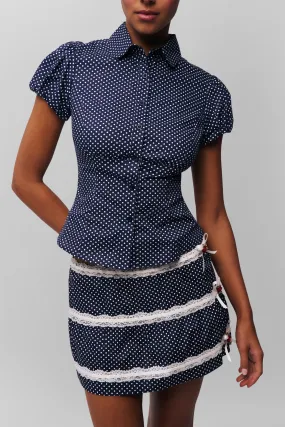 Eco Friendly Material ReflectiveDetails Liana Top