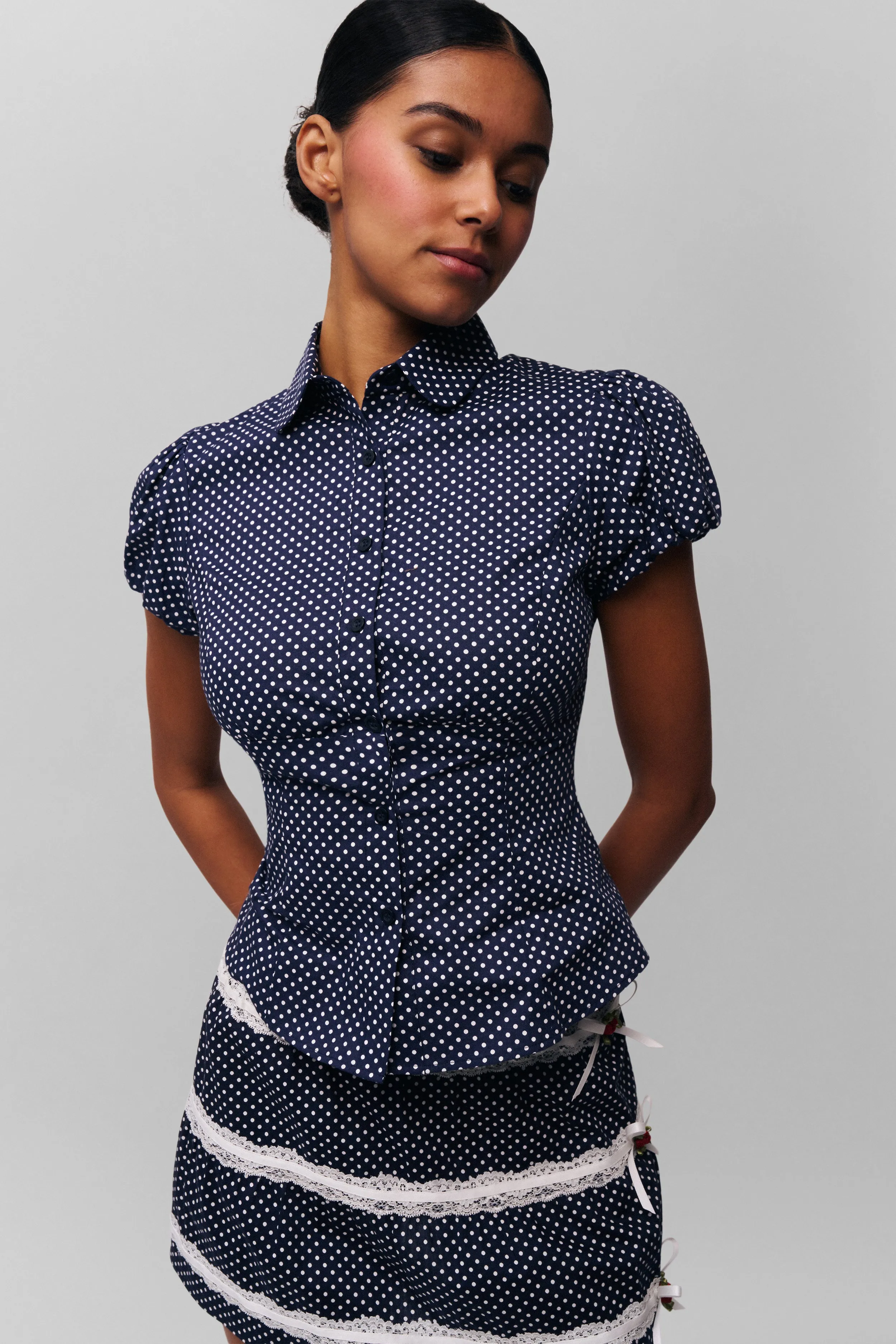 Liana Top BoxySilhouette Adjustable Hem Toggles