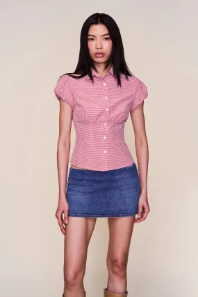 Micro Mini Denim Skirt Timeless Piece One size fits most