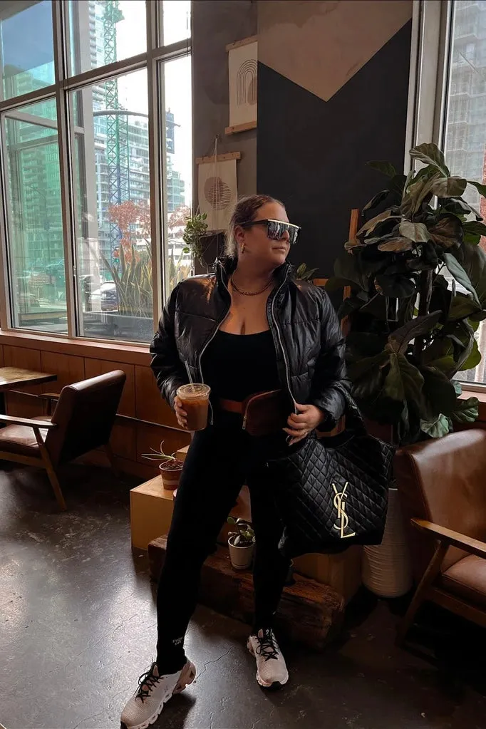 Non Chafe Armholes NonScratchyLining That Girl Seamless Jumpsuit - Black