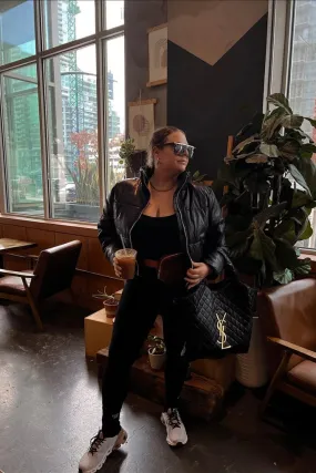 Non Chafe Armholes NonScratchyLining That Girl Seamless Jumpsuit - Black