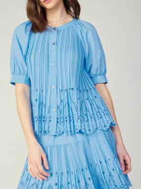 Madison Top Blue ColorfastMaterial