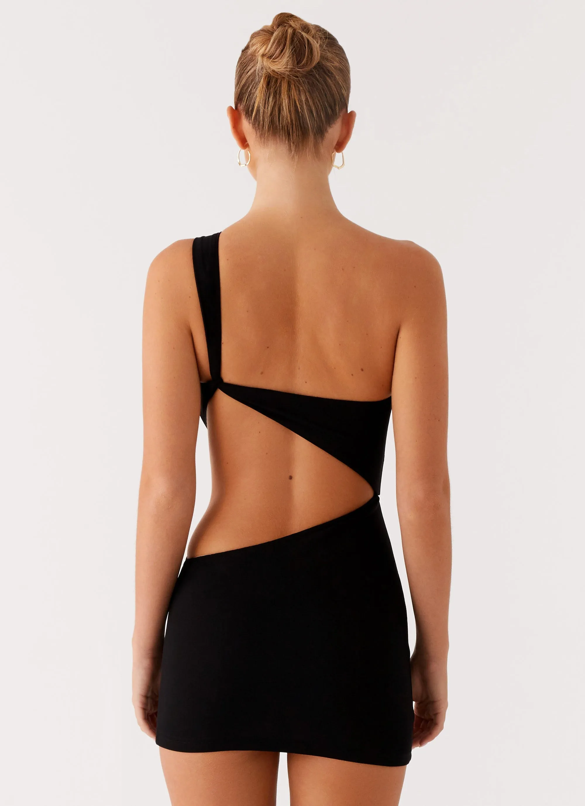 Morocco Mini Dress - Black anti static Laidback Mood