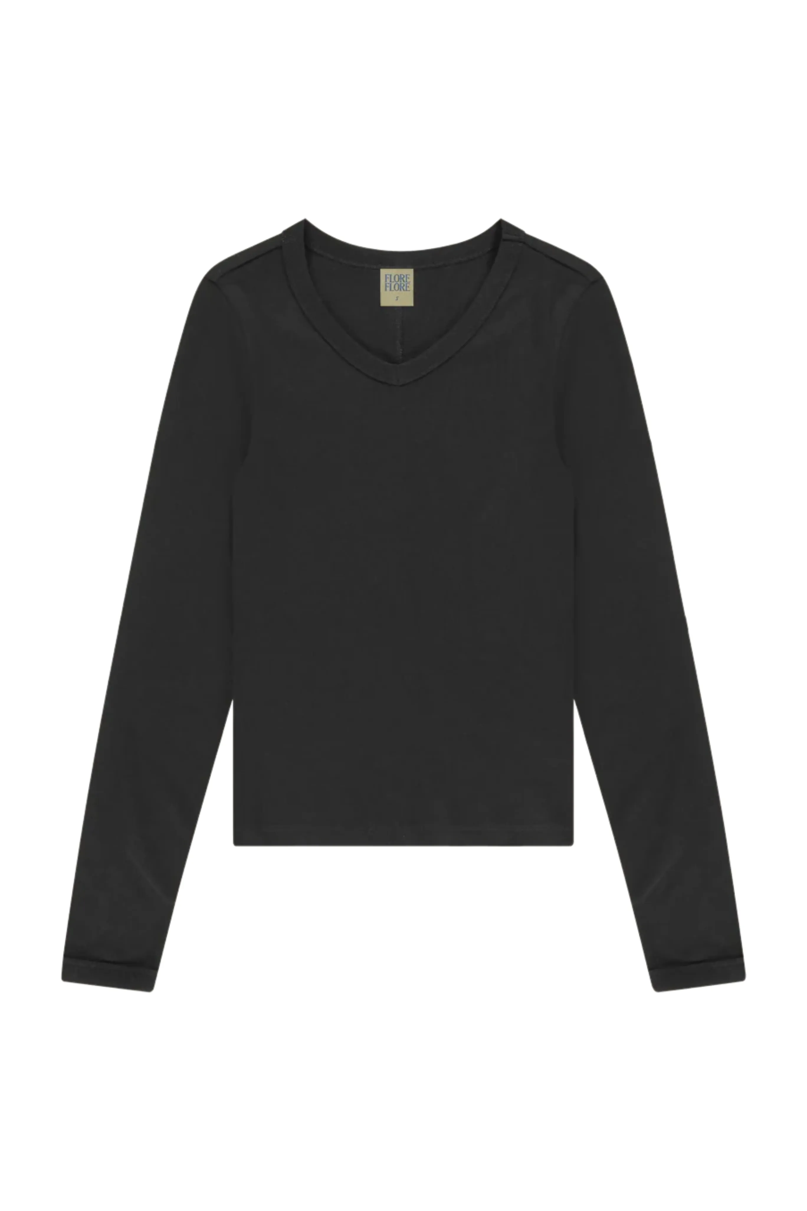 summer look Jill Long Sleeve Tee in Black