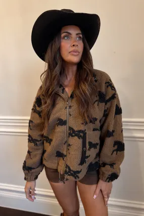 Run Wild Sherpa Jacket Sleek Comfort