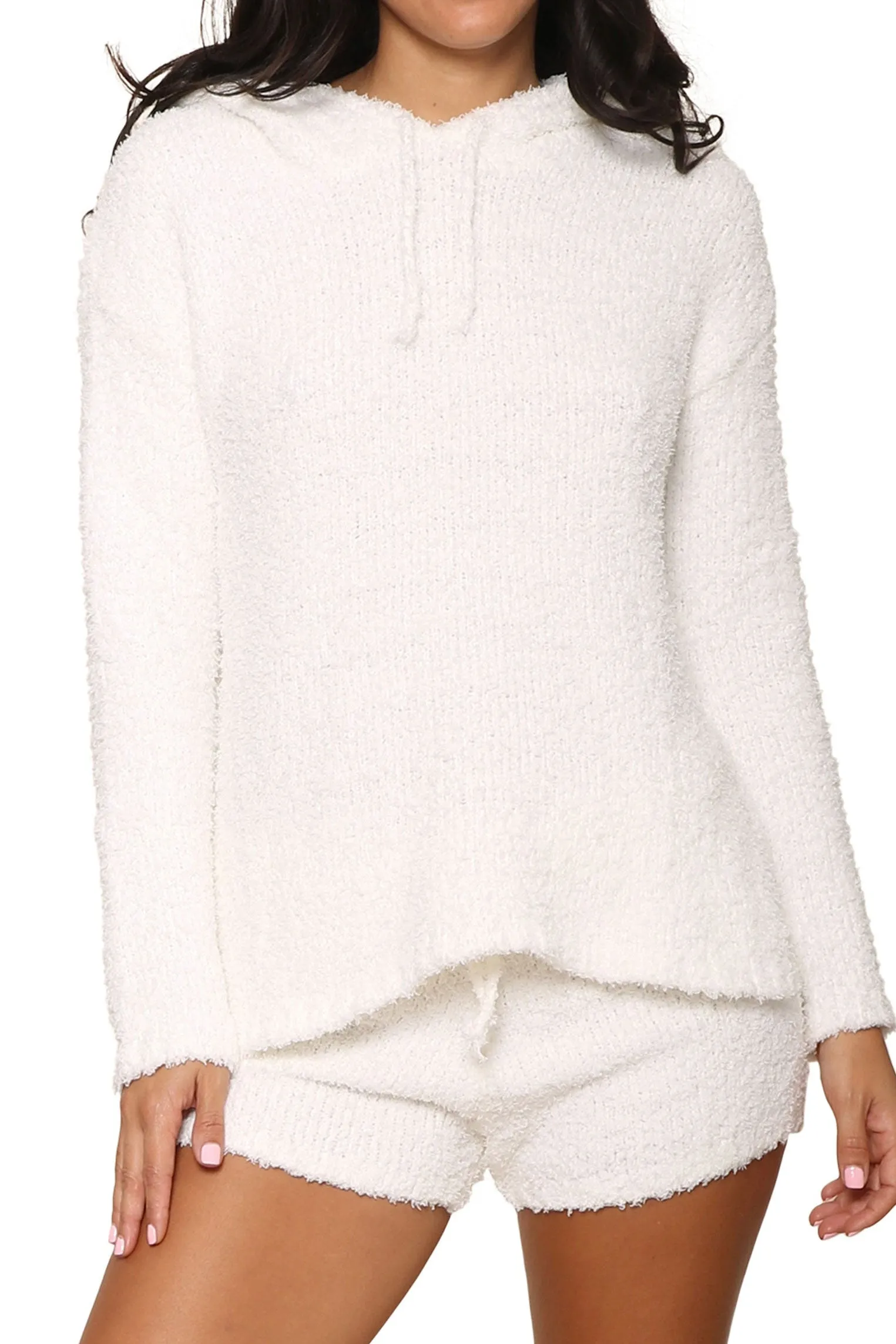 Snow Good Plush Hoodie Travel Comfort