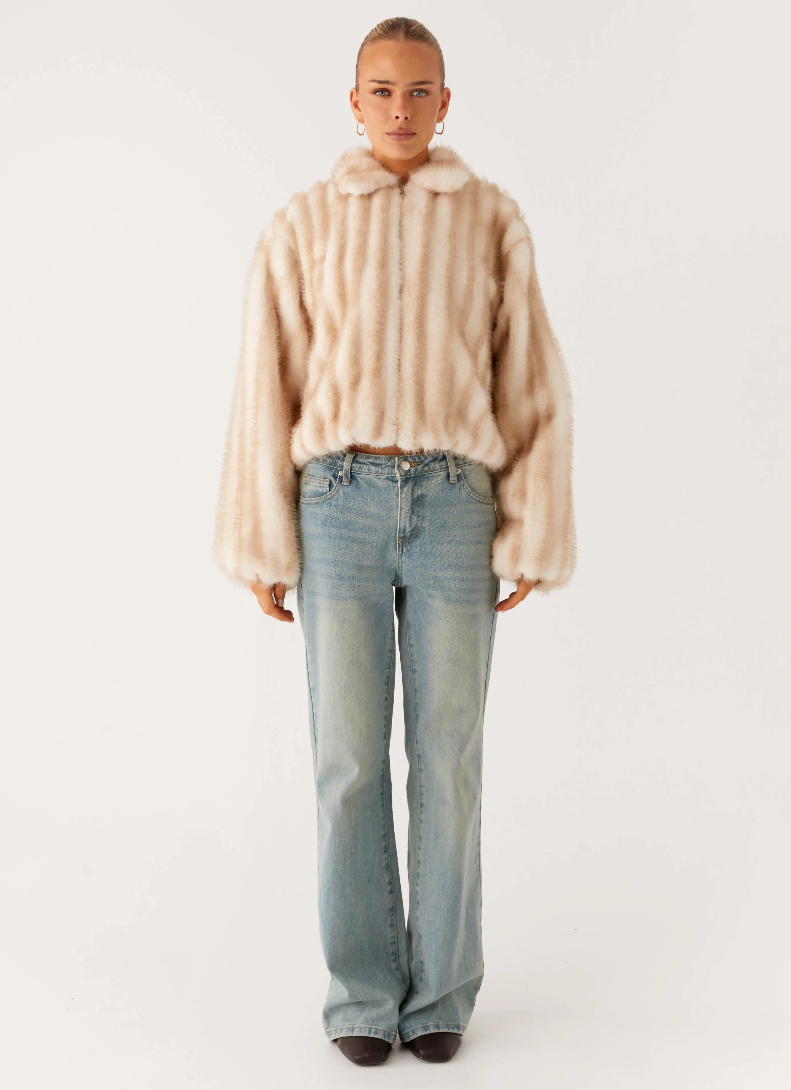 Cold Weather Wear SeamSealed Construction Naylor Faux Fur Jacket - Blonde