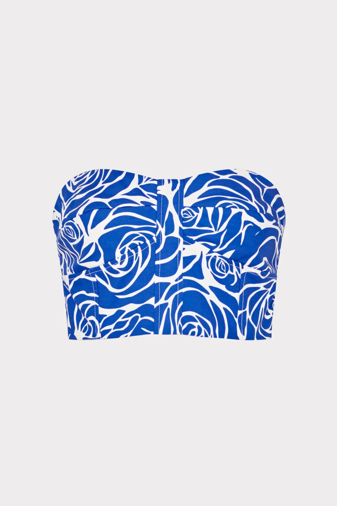 Nelsey Rose Bustier Top WaffleWeave Durable Fiber Blend