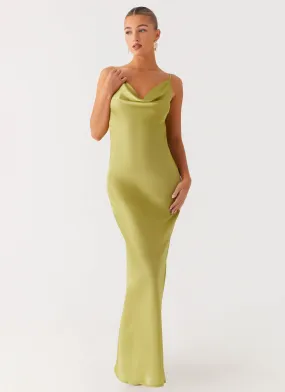 Jade Escape Maxi Dress - Lime Regular-fit Chill Fit