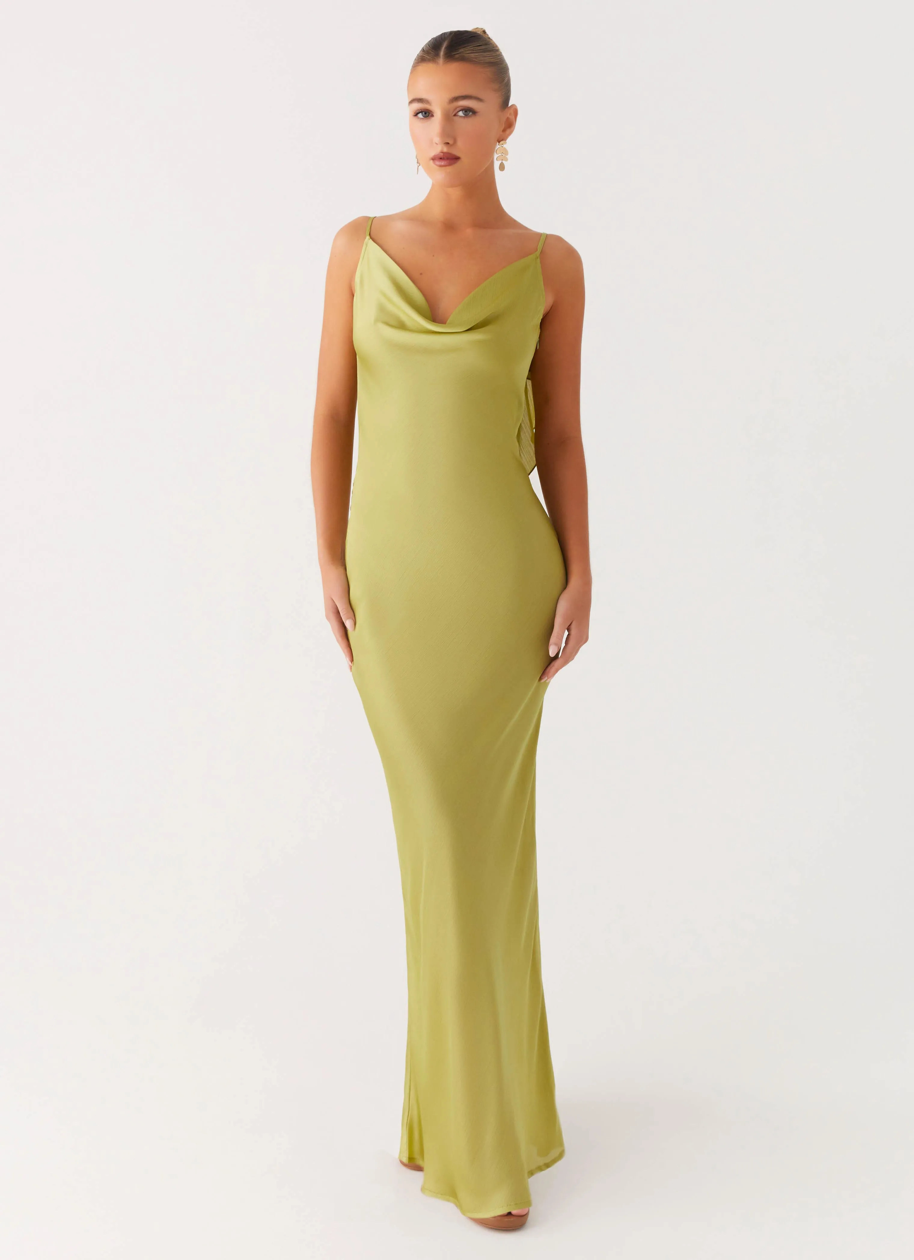 Timeless Fit Jade Escape Maxi Dress - Lime