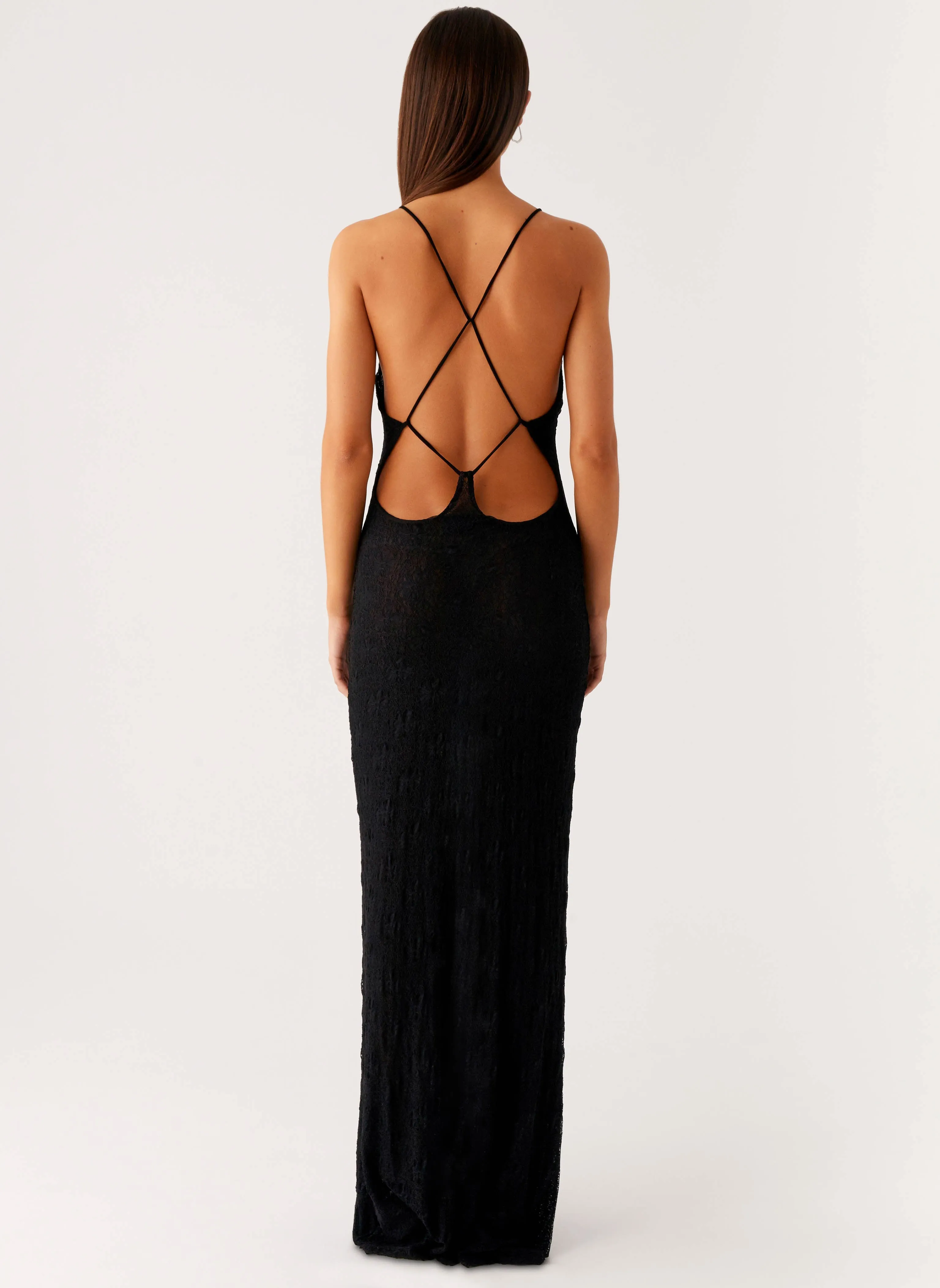 Natural Texture Kylia Maxi Dress - Black