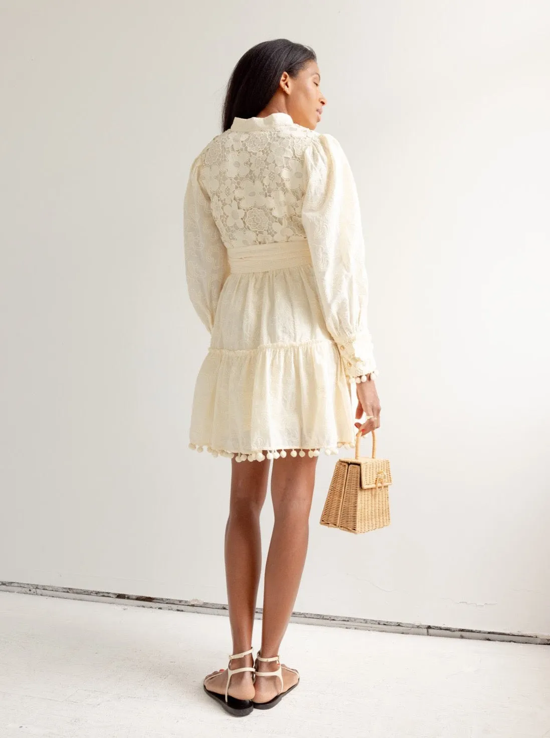 Kenzie Brocade Dress Polished Mood