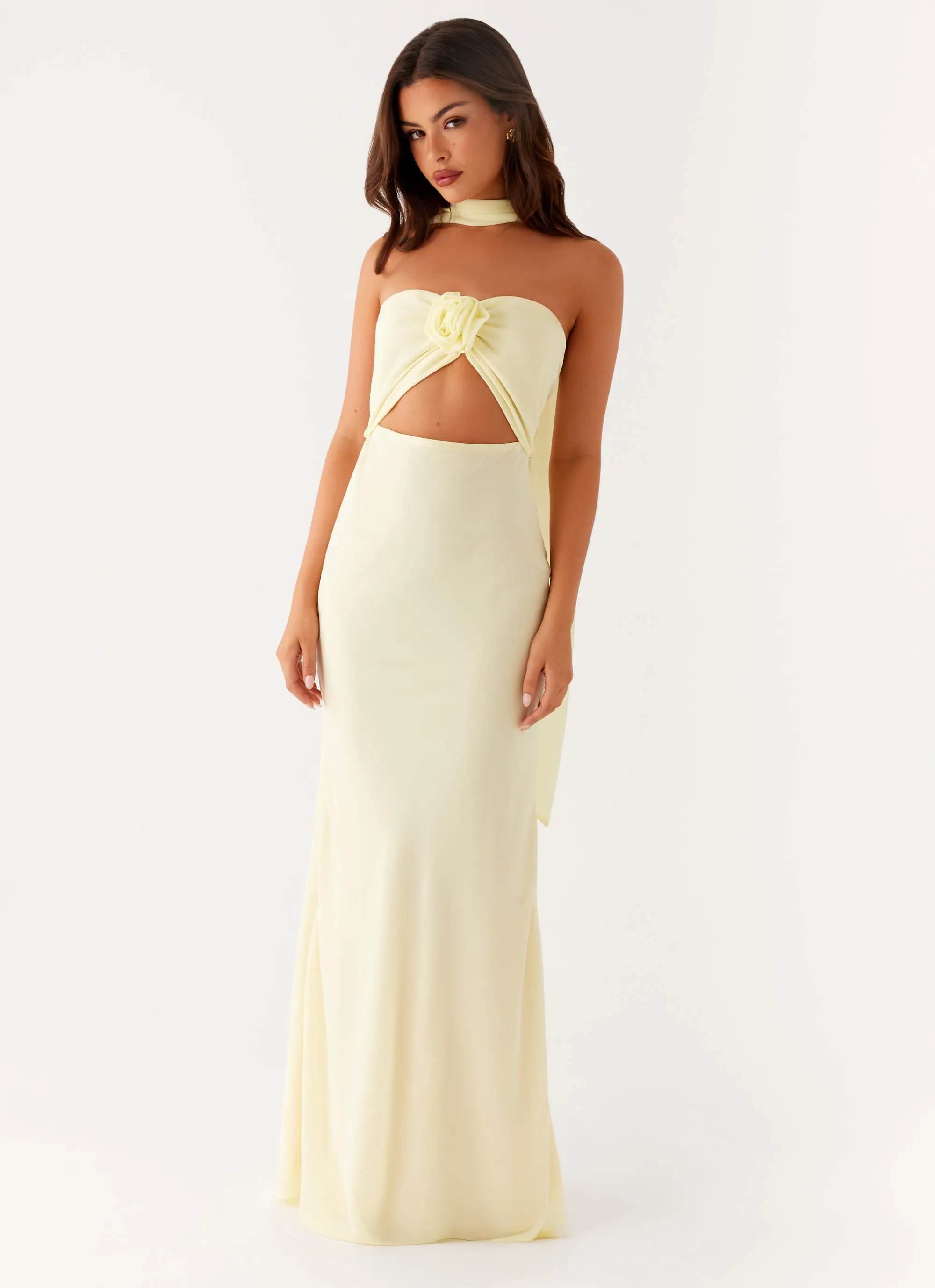 Smooth Mood New Light Maxi Dress - Yellow