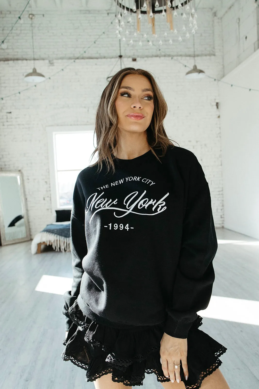 ReinforcedHem New York Sweatshirt