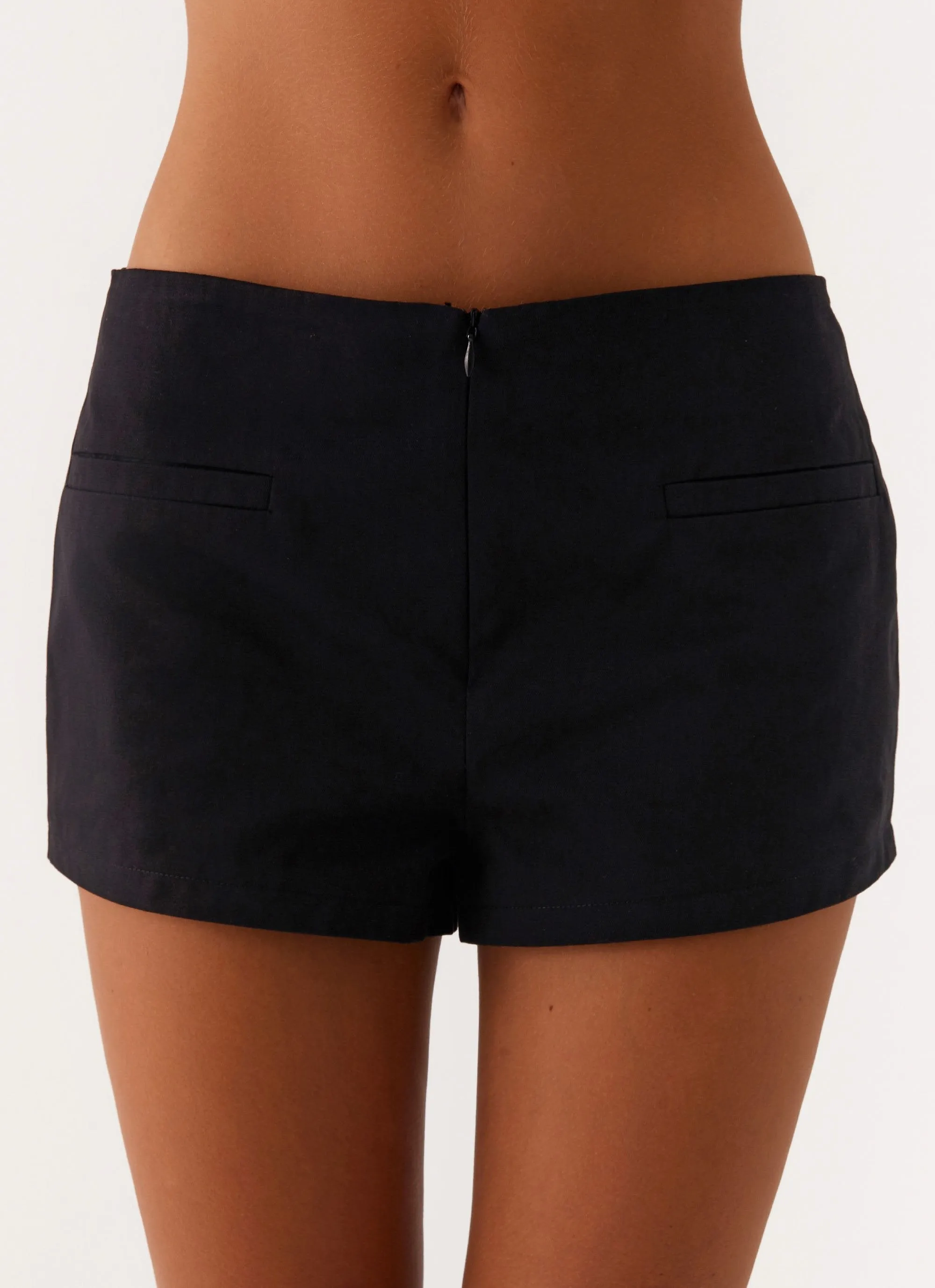 Comfort Cushioning Nia Micro Short - Black