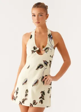 Noa Mini Dress - Buttercream Bliss Bodycon Fit