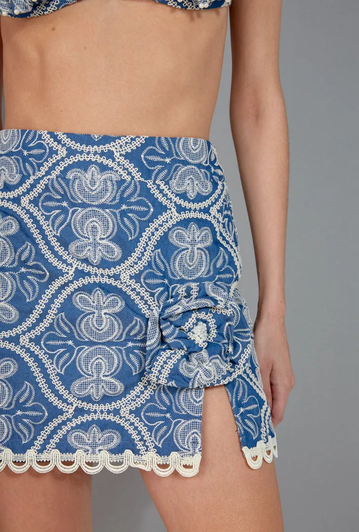 ROSE SKIRT DENIM Sleek Design Air Circulation