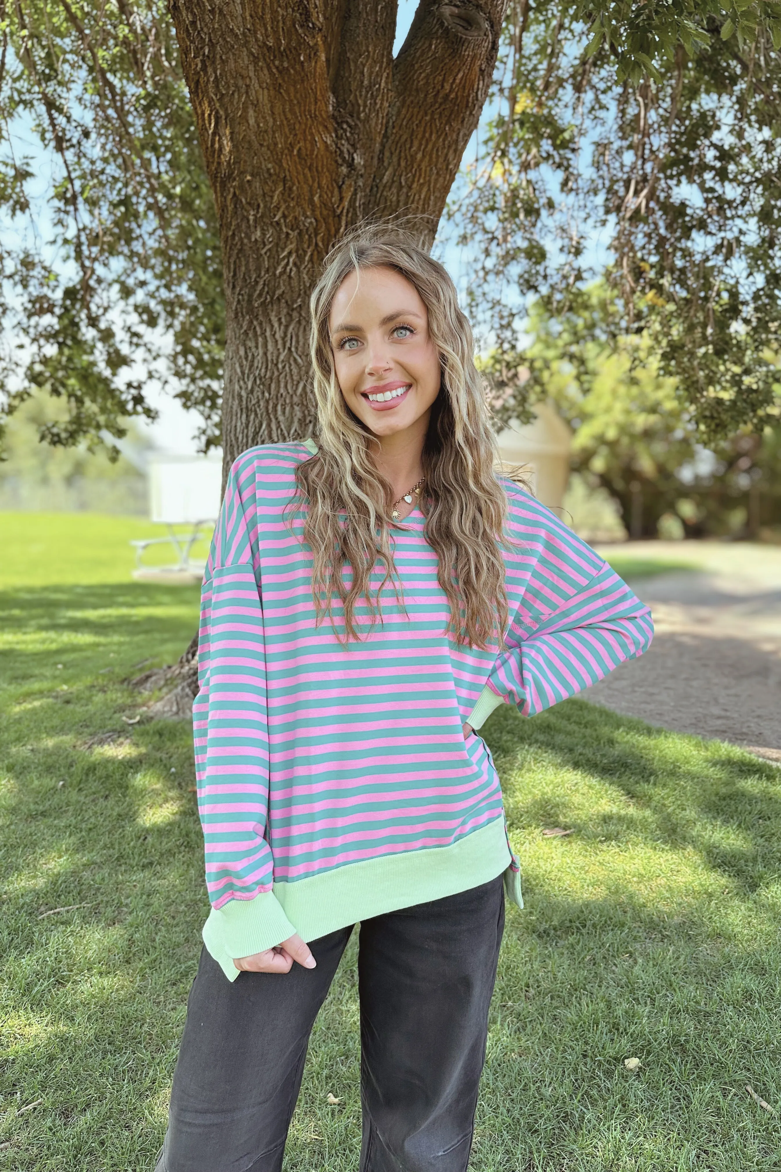 Out Of Line Pullover BioBased Fiber