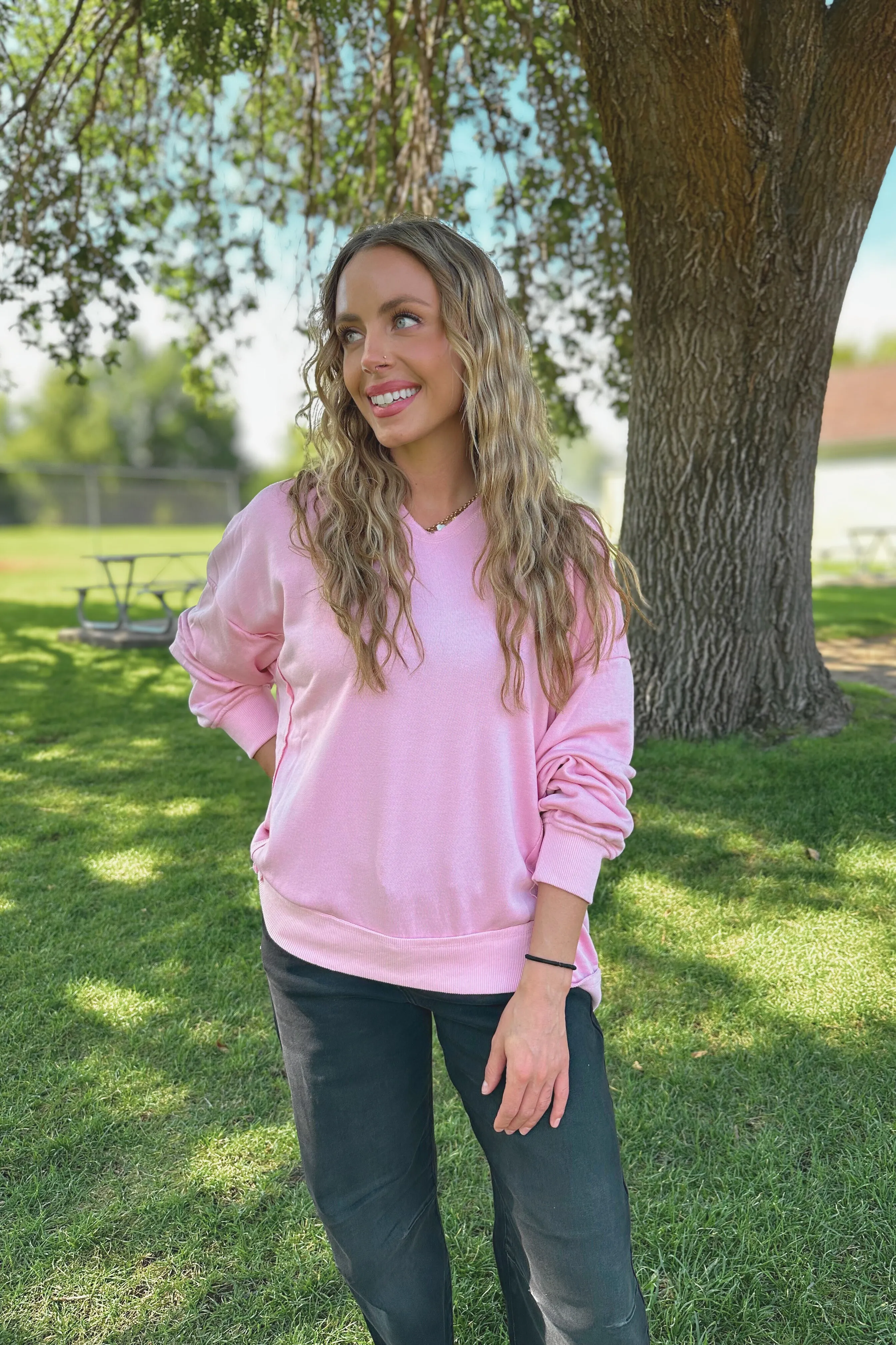 Vintage Pullover Out Of Line Pullover