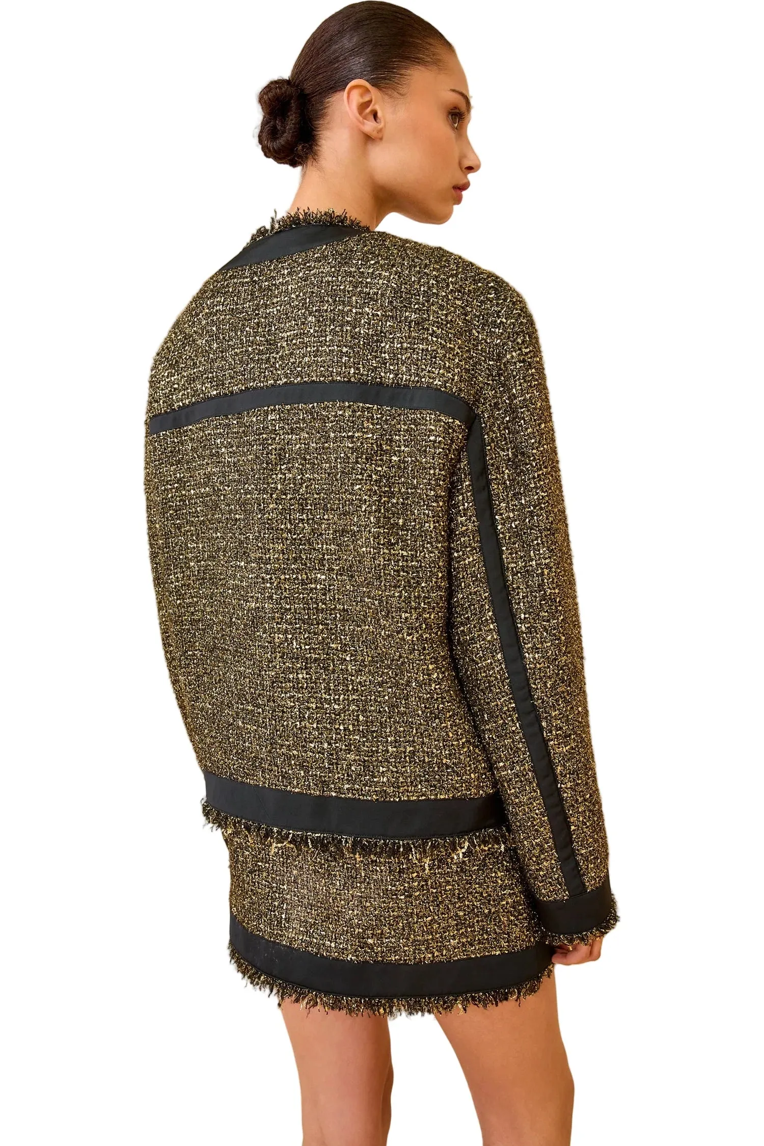Approve Carmella Tweed Coat in Tapestry
