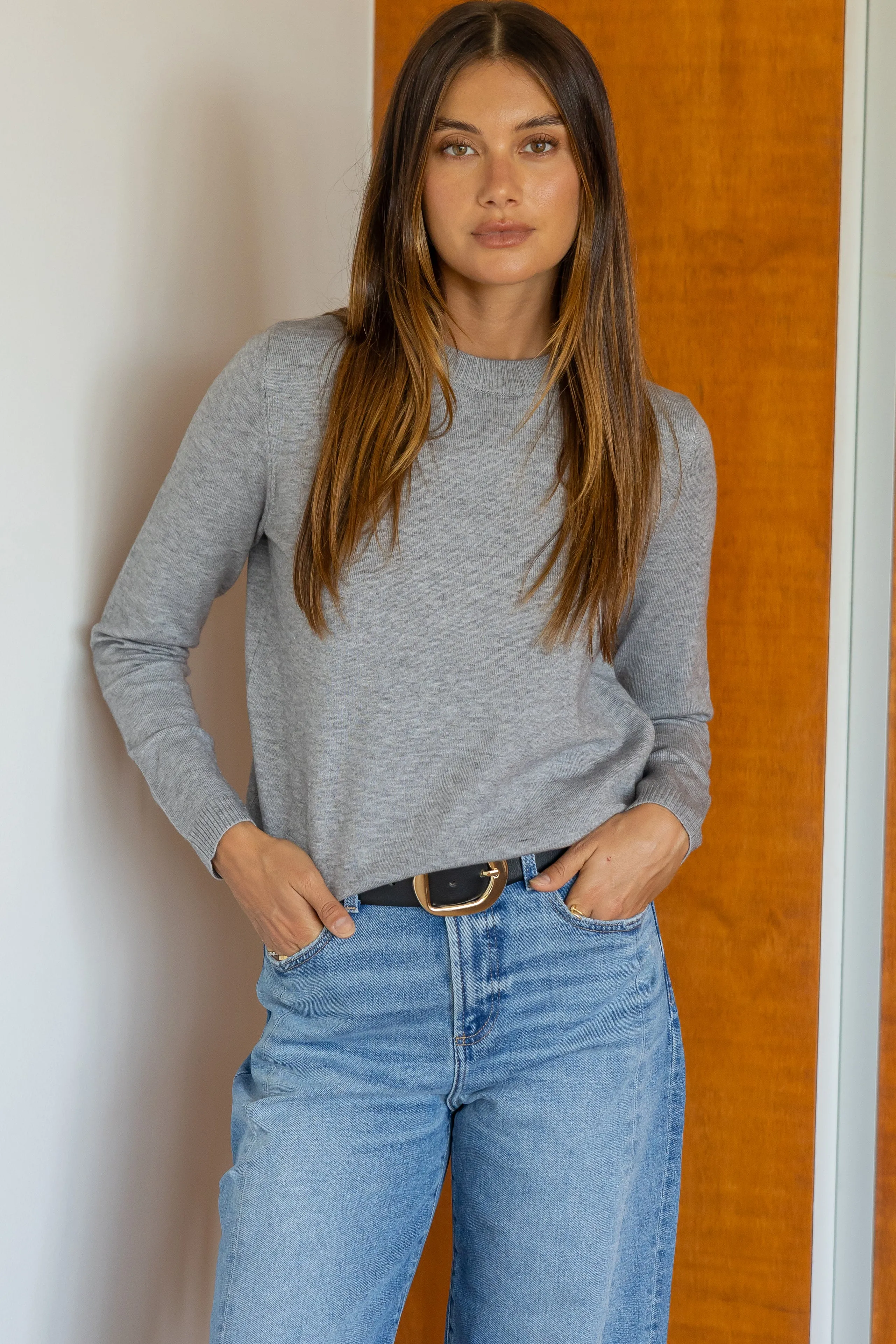 Nolita Crew Neck ShapeRetention Fabric Low Maintenance