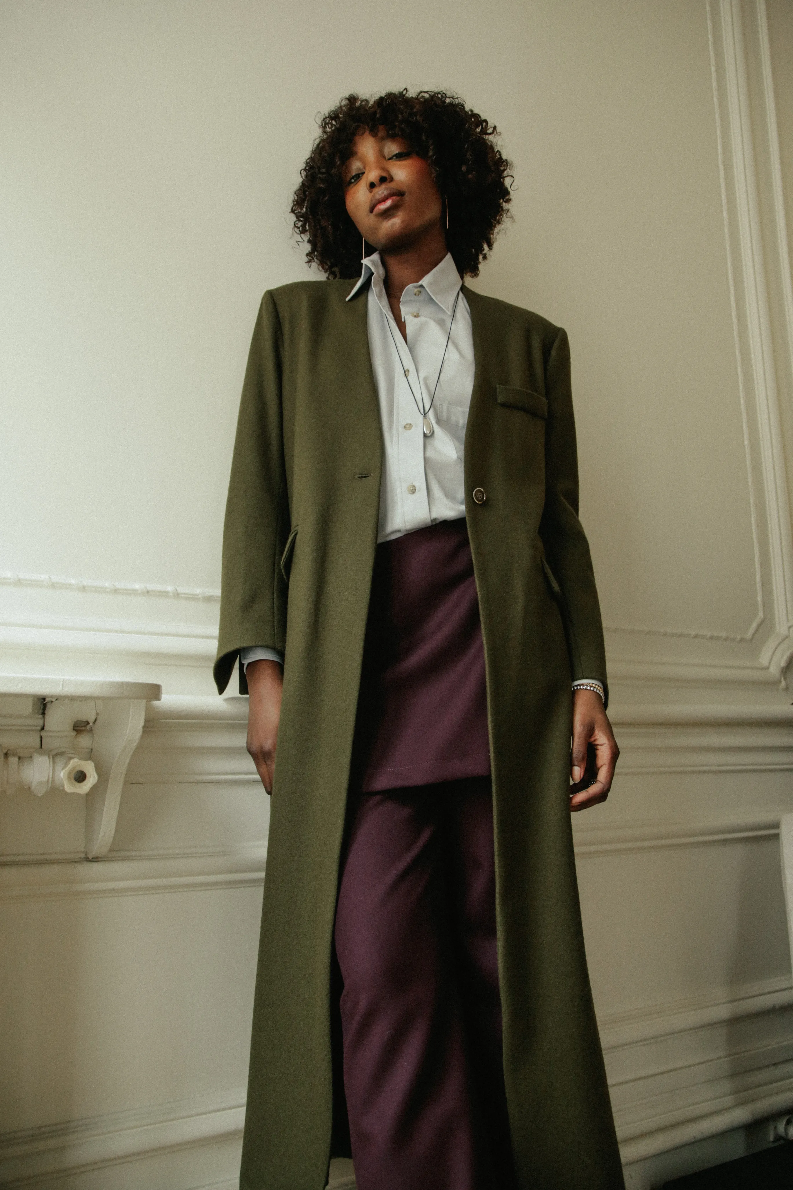 Combination Trouser - Plum AntiSnagYarnProcessing MicroPerforated Details