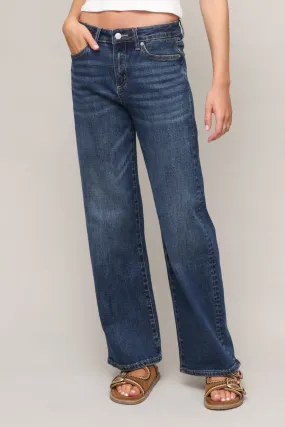 Movement Ease Side zipper High Rise Loose Fit Straight