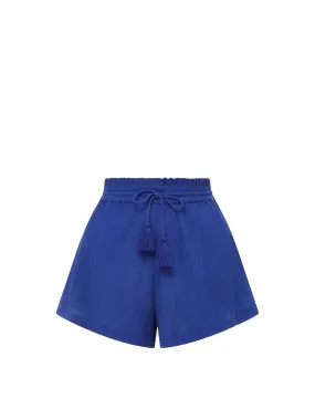 Vicki Shorts In Iris Versatile Design