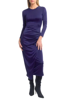 Seamless Finish Draped Pencil Dress