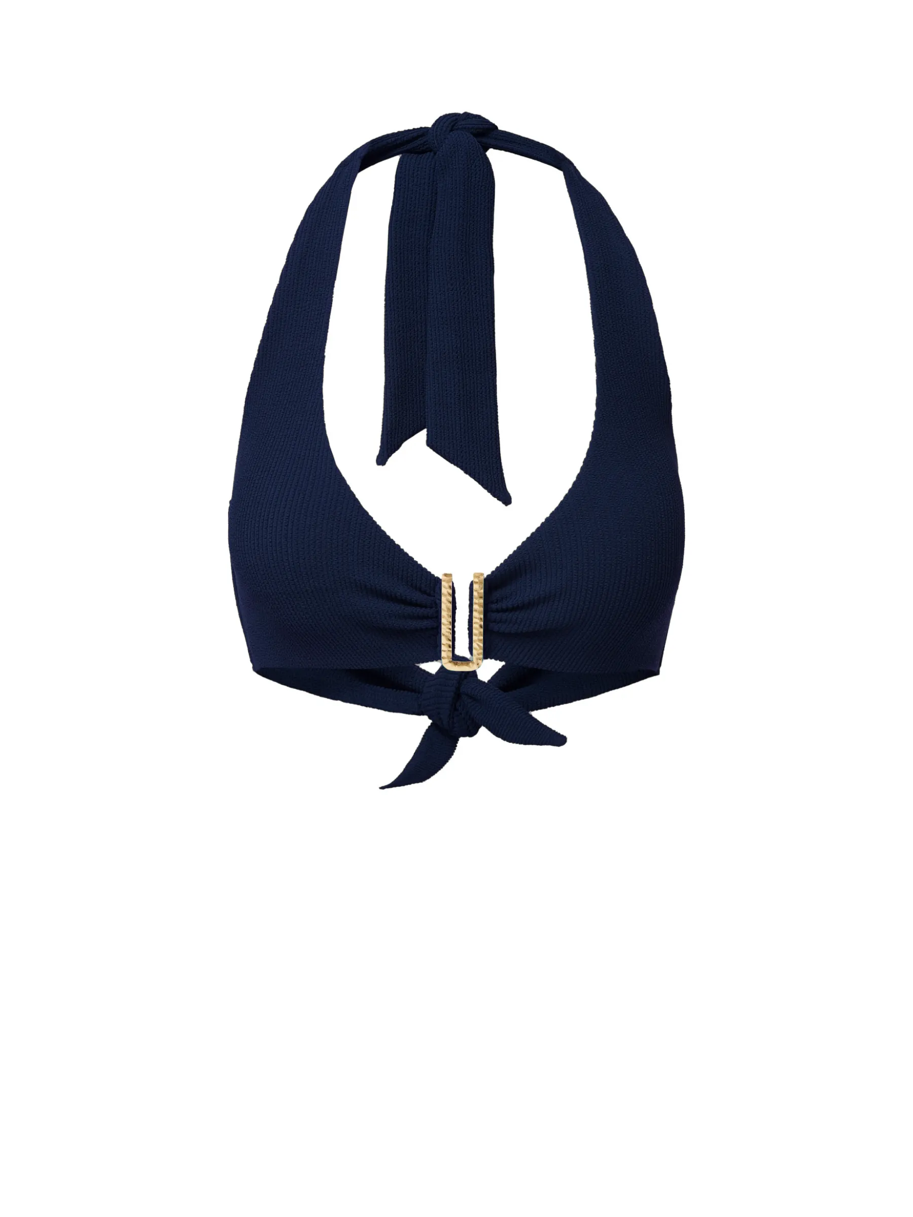 Water Resistant Melissa Top In Navy Texture