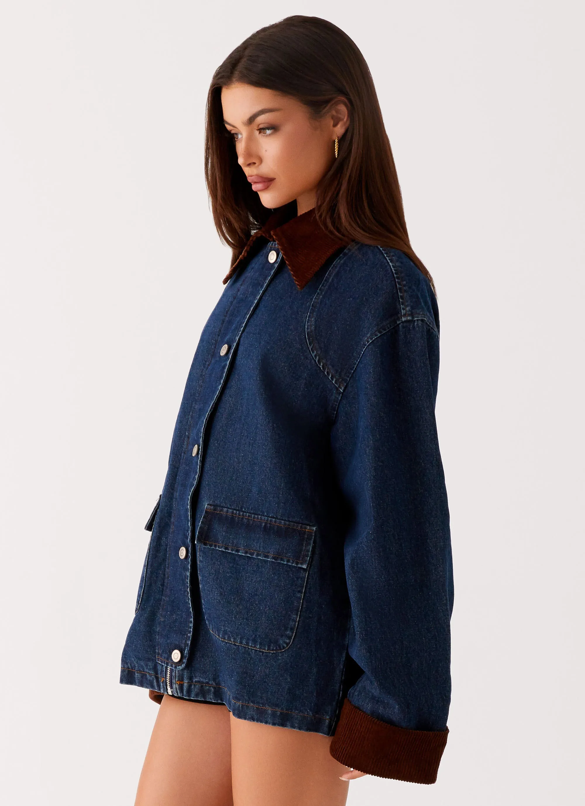 Eco-friendly Koda Denim Jacket - Indigo