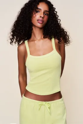 Wrinkle Resistant Finish Dani Terry Tank