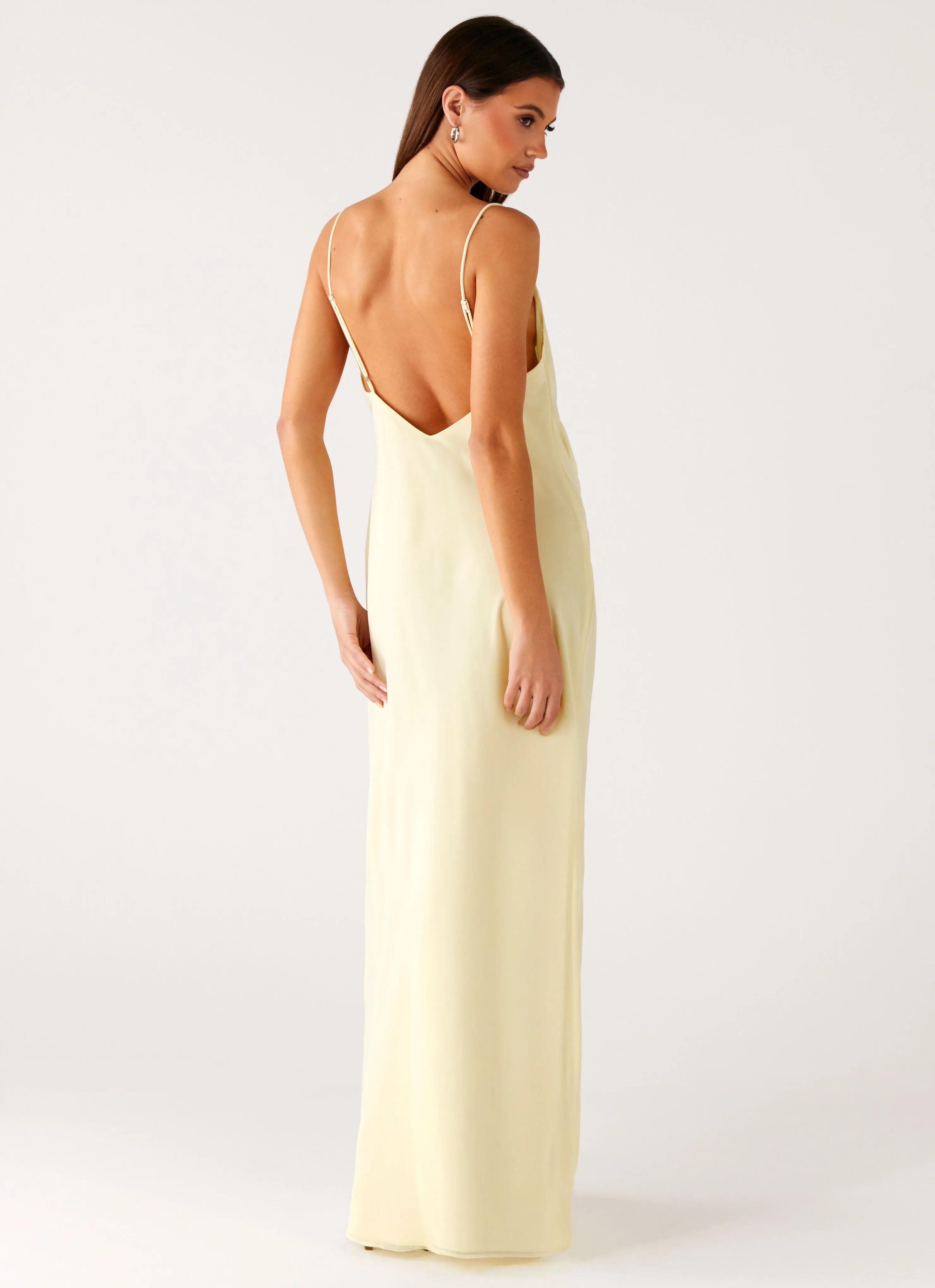 Soft Contour Oliana Maxi Dress - Yellow