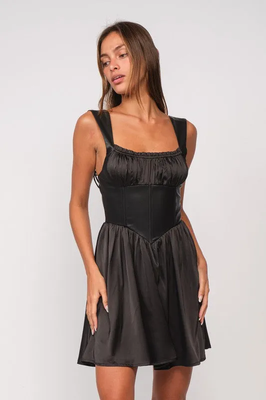 NonIrritatingLining Onyx Mini Dress