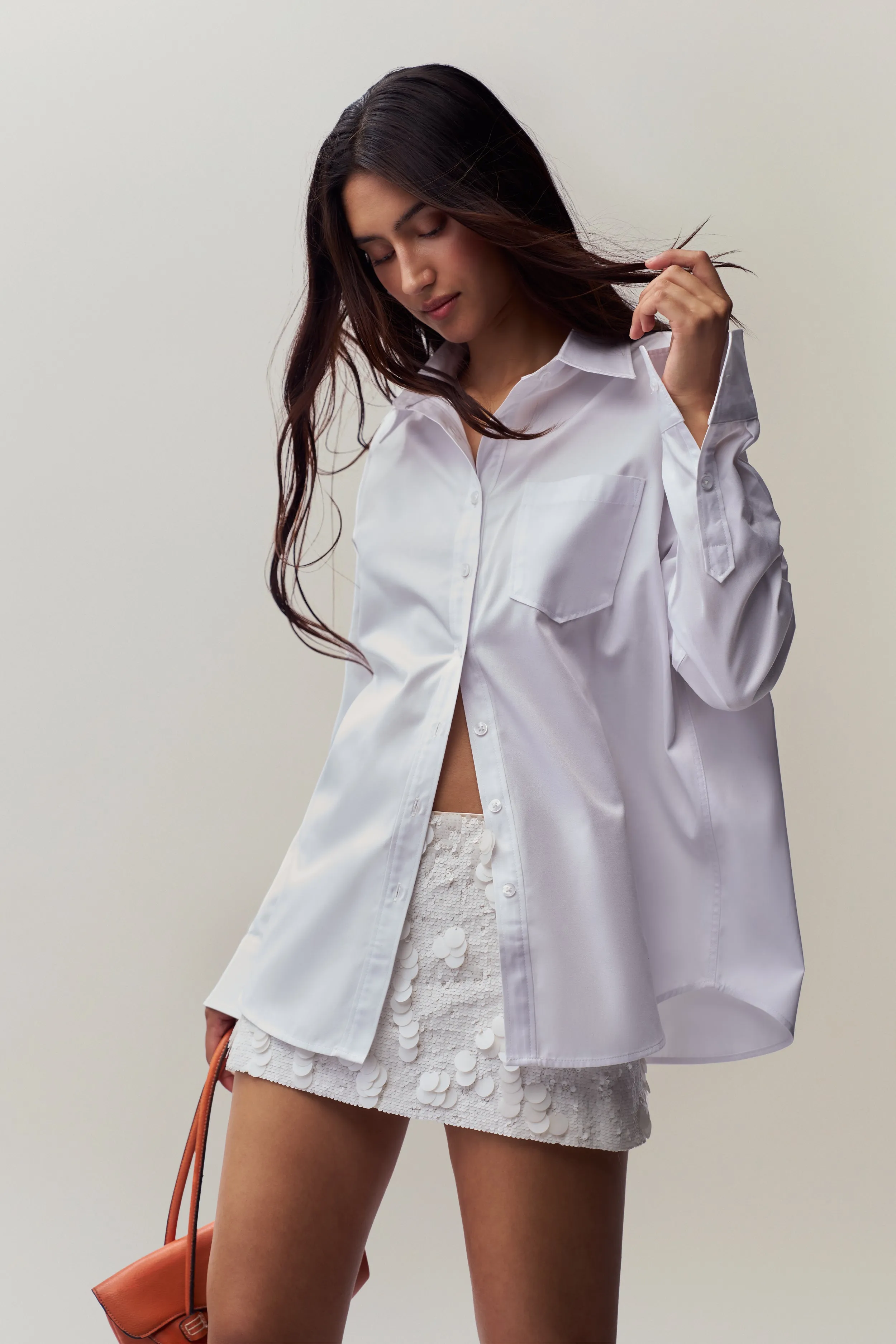 Soft Touch Blend TearResistant Oona Button Down