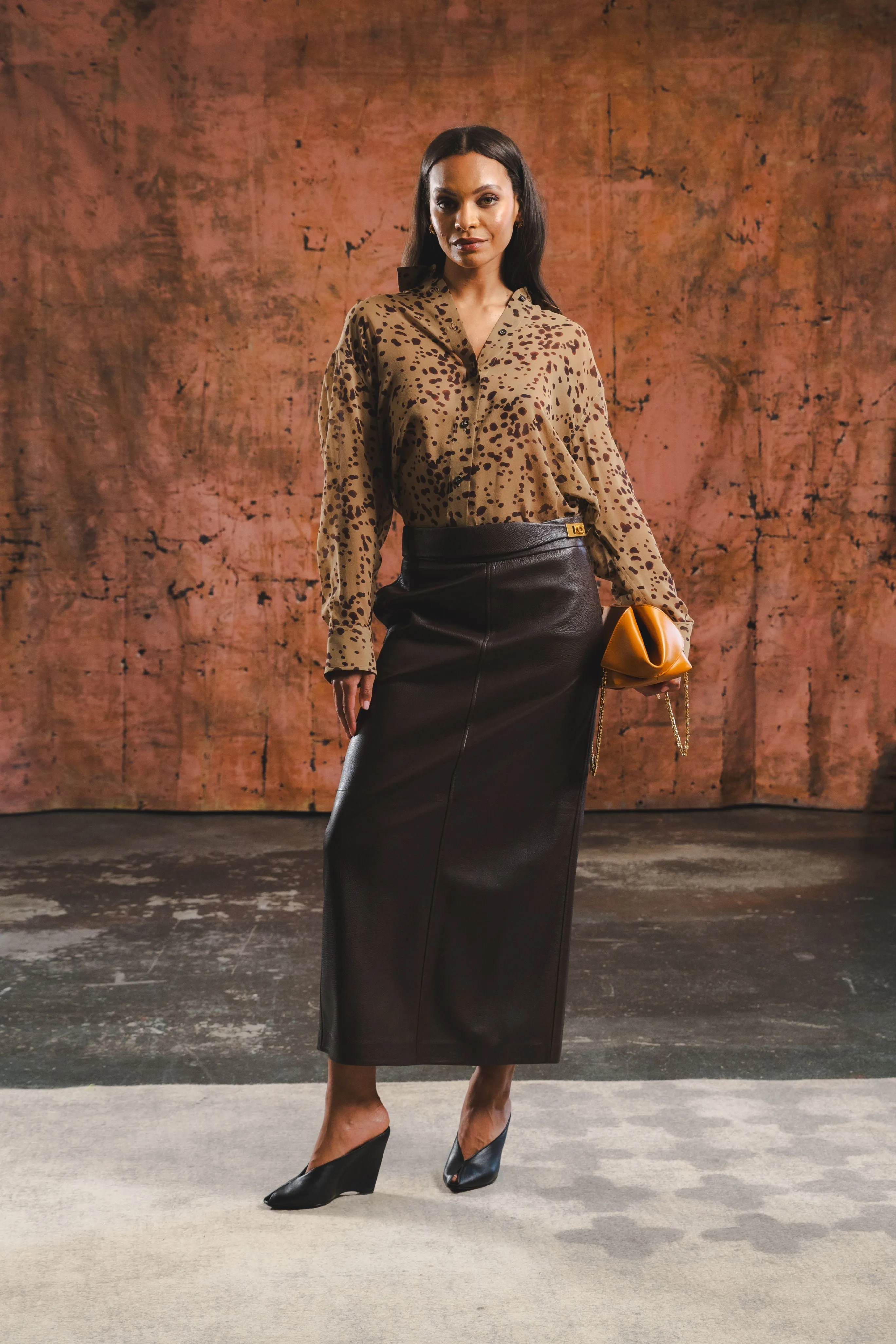 Orchid Organic Silk Georgette Top Bonded Seam Construction