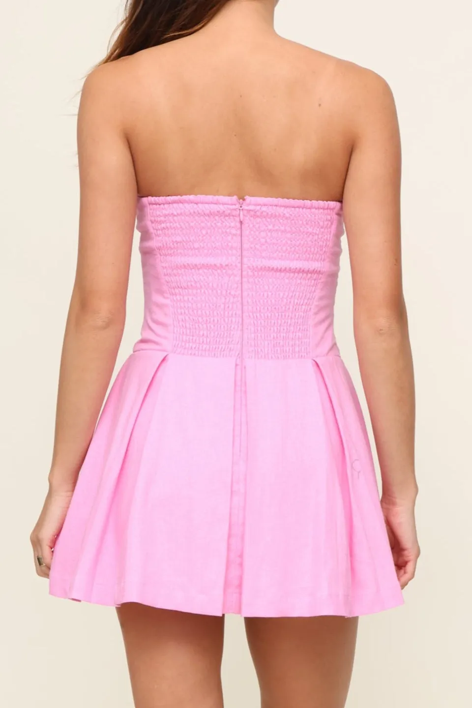 The Crystal Pleated Dress Street Mood Effortless Layer Wear