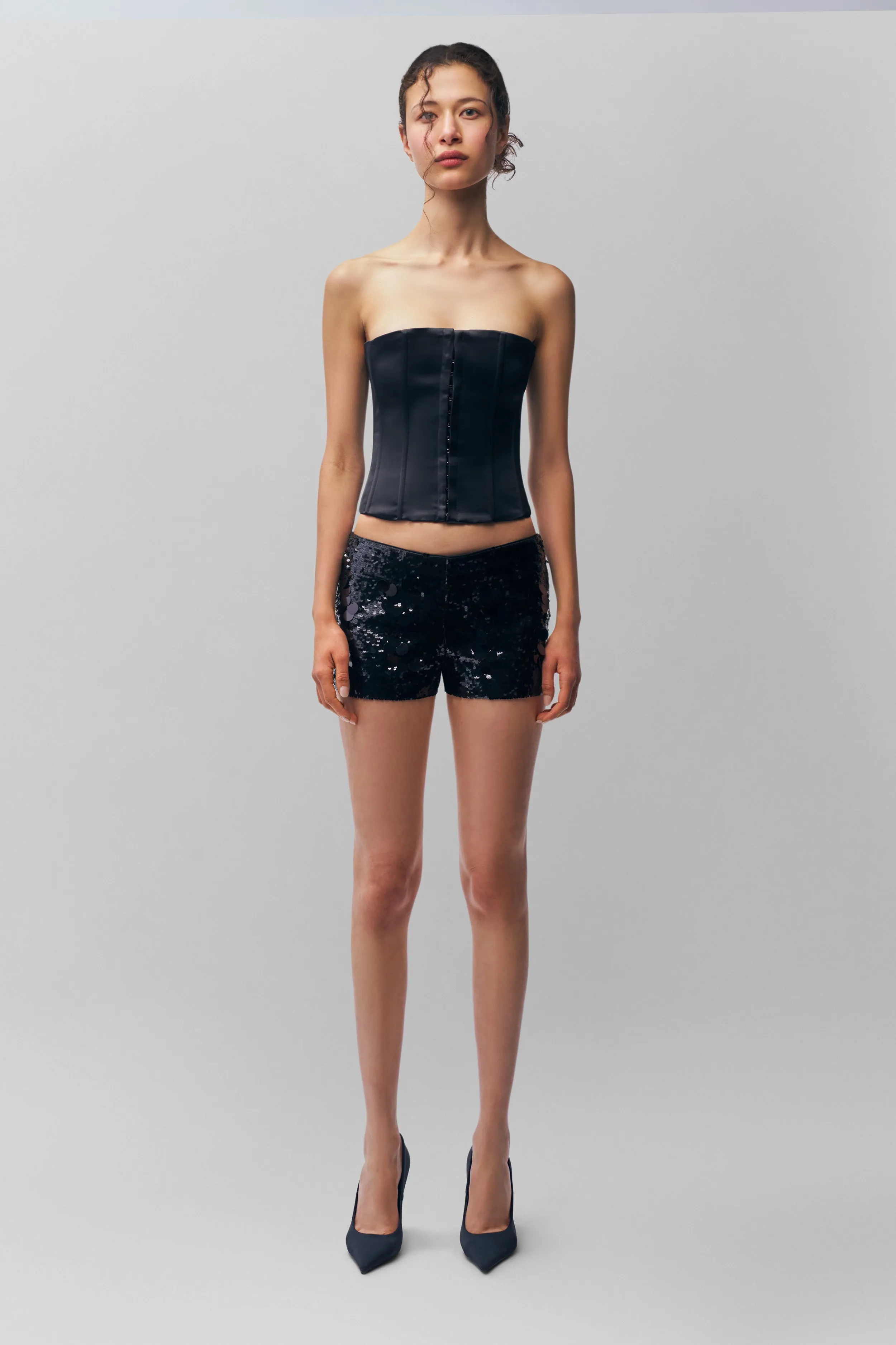 Unique Piece cool tones Paillette Short