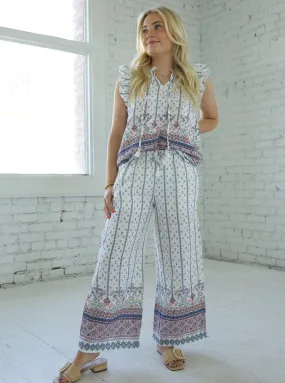 Palm Desert Pant Eco Friendly Dye Process High Density Knit