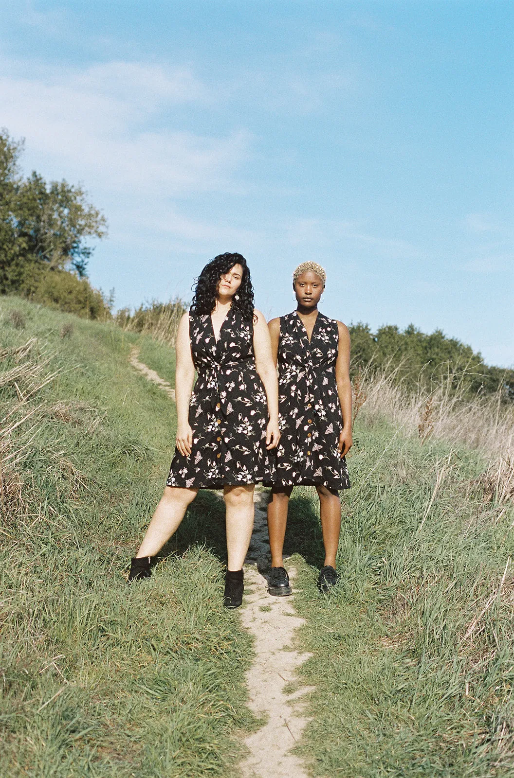 Smart Casual Paloma Dress in Sweet Pea