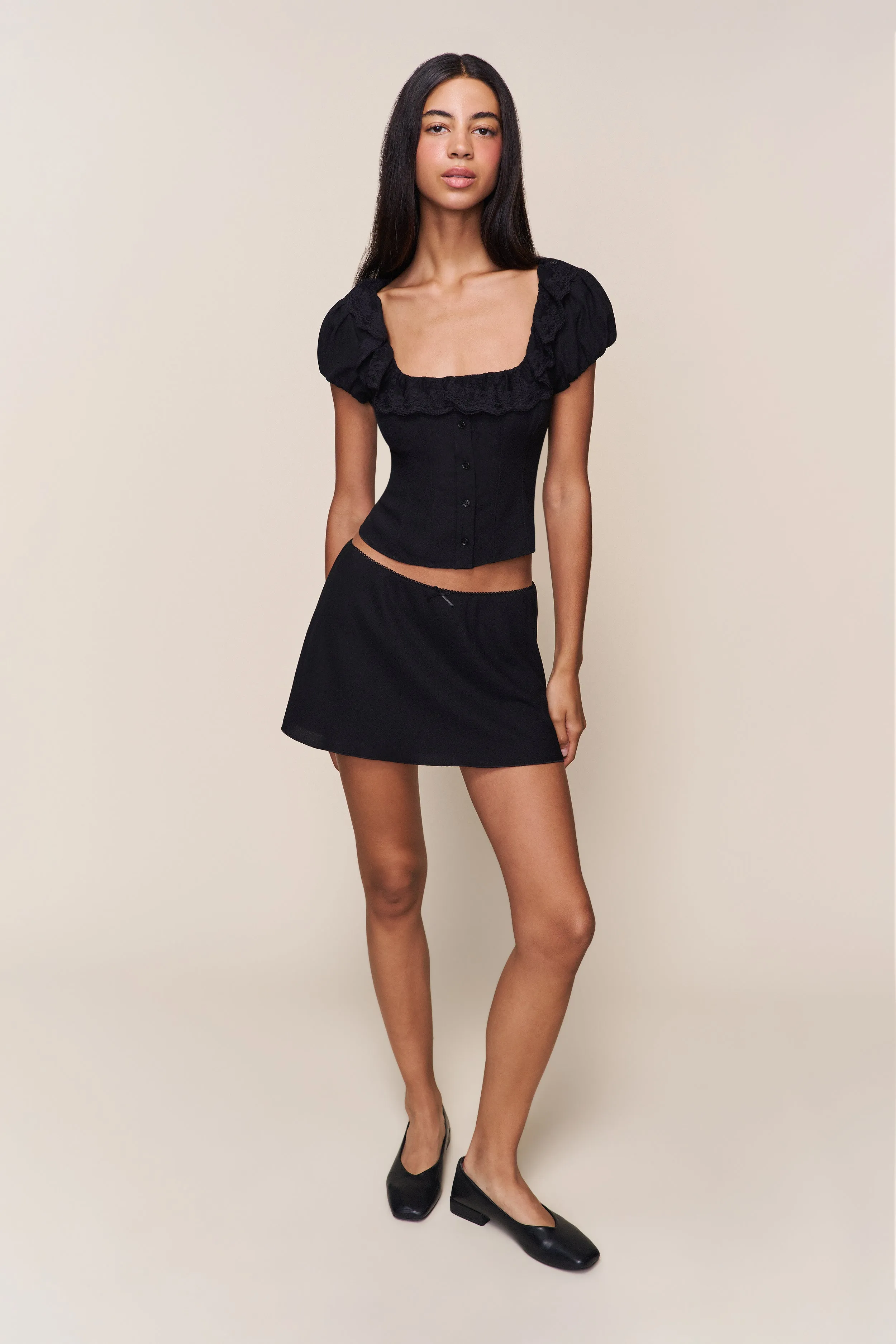 RubberizedGrip Paloma Short Sleeve Top