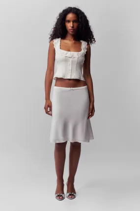 Recycled Polyester A Line Silhouette Paloma Skirt