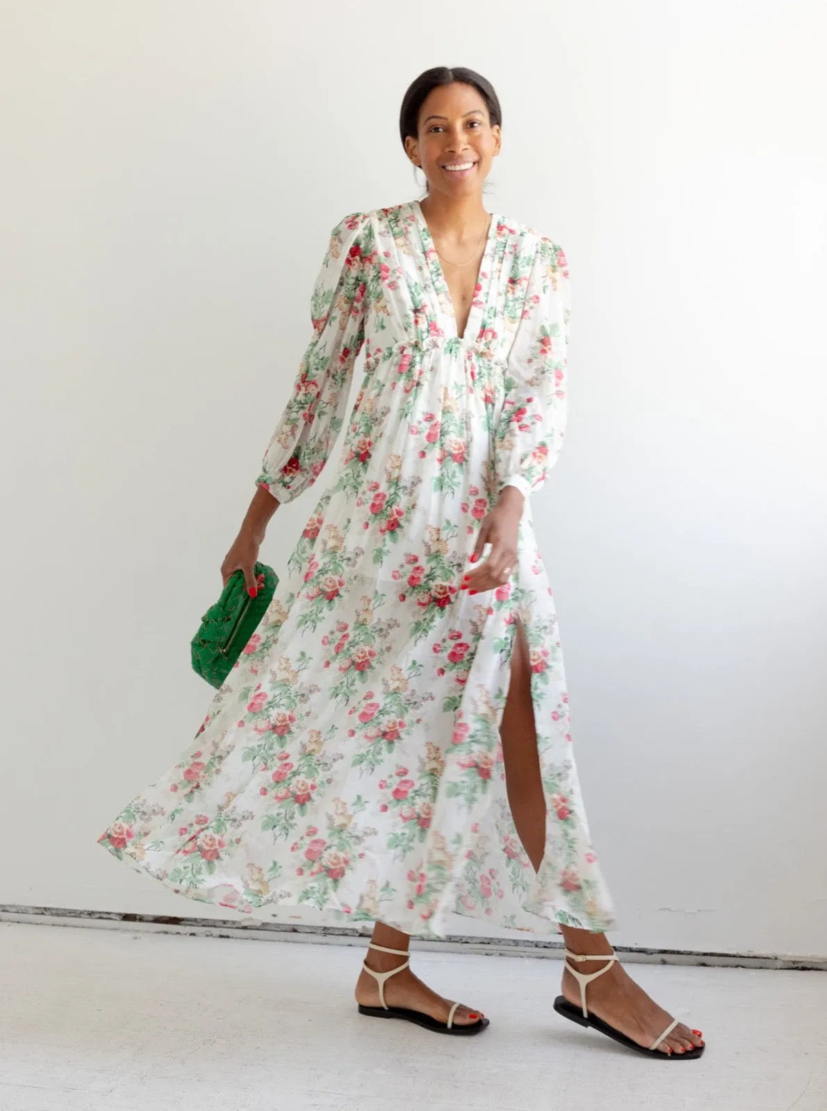 Chic Silhouette Spring Style Rosalyn Chiffon Maxi