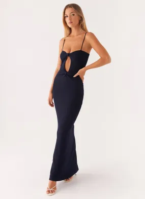 Effortless Layering Part Of You Maxi Dress - Navy