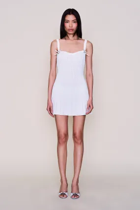 Open Back Bold Touches Penelope Plisse Dress