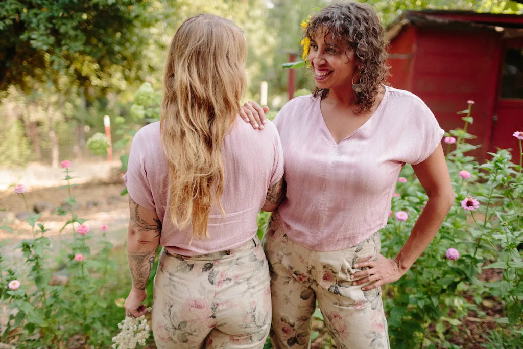 Relaxed Comfort Perfect Pant 2.0 in Rose