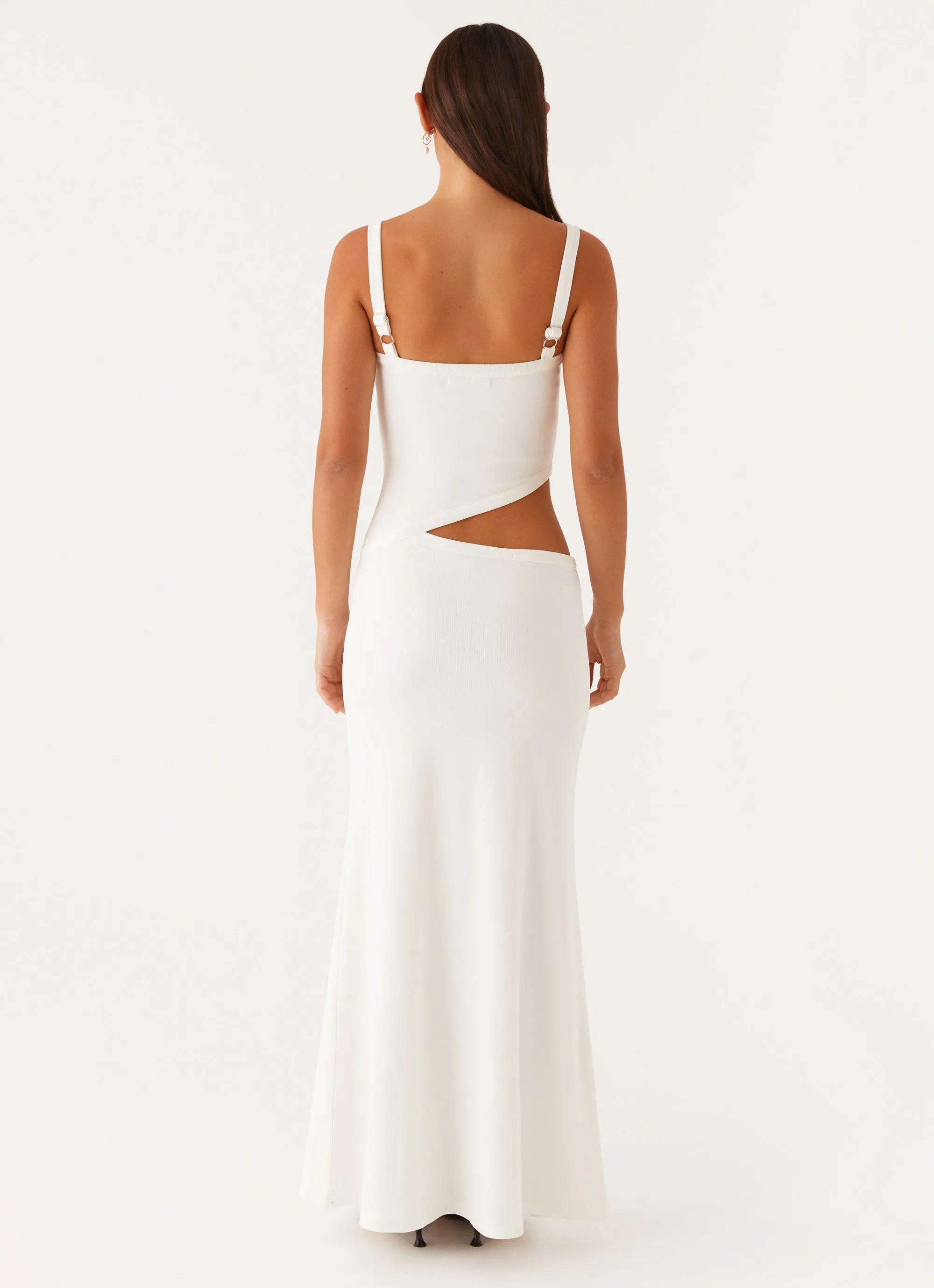 Jocelyn Maxi Dress - White Dry-Clean-Only