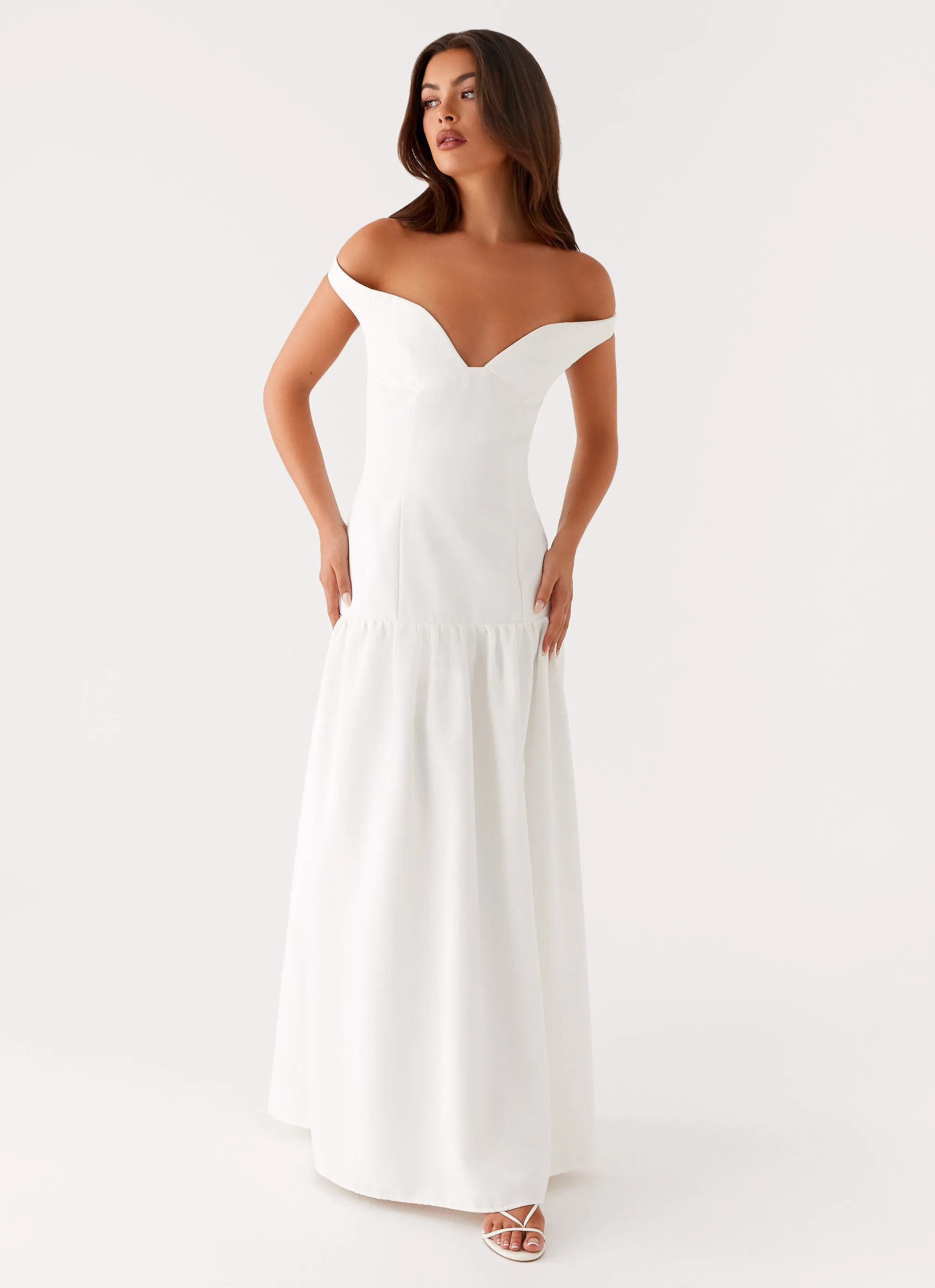 Fashionable Wear Basel Maxi Dress - White