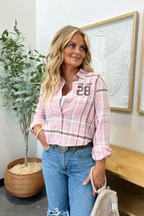 Plaid Behavior Long Sleeve Button Down Soft Brushed Lining